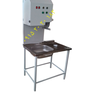 دستگاه مرغ ریز کن ایستاده ماهی سینک استیل بی صدا بدون تاب تیغه دارای سیستم خنک کننده دینام تماس 09152020183