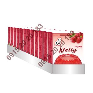 پودر ژله تمشک کارتنی پخش سوپر مارکتی و پخش عمده تعداد در کارتن 48 عدد دارای سیب سلامت 09152020183 و 05137234606 تماس بگیرید .