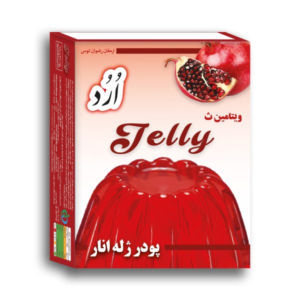 پودر ژله انار اُرُد OROD دارای سیب سلامت و مجوز بهداشت پاکت شده و شرینگ شده صنایع غذایی و کشاورزی و دامداری ارمغان رضوان توس 09152020187