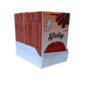 پودر ژله اُرُد طعم آلبالو 5 عددی