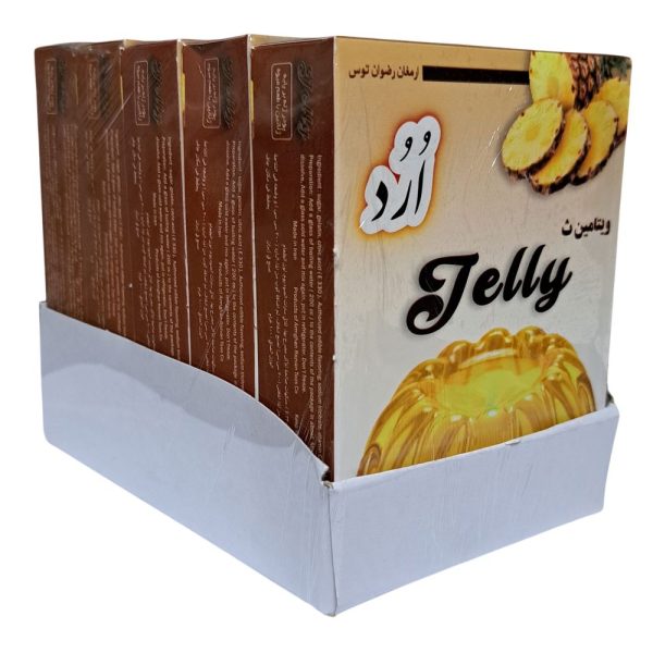 پودر ژله اُرُد طعم آناناس 5 عددی